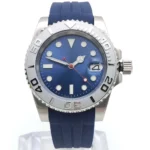 Ocean Master Diver: Automatic Men's Watch with Blue Sunburst Dial(Four Colors Available)