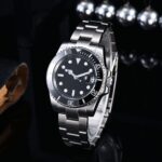Classic Black Diver's Automatic Watch