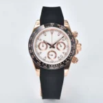 Luxury Rose Gold Chronograph Watch