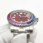 Men's Automatic Watch with Rainbow Bezel(2 Colors Available) - Image 5