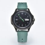 Tactical Edge: All-Black Automatic with Day-Date