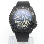 Unleash the Beast: Skeleton Diver Automatic Watch