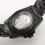 Men's Diver Watch with Rotating Bezel - Black Dial & Stainless Steel Strap - Image 8