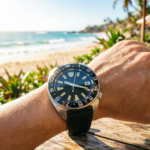 Matte Black Bezel & Blue Dial Automatic Watch - Image 15