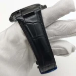Men's Black Automatic Watch with Leather Strap（2 Options） - Image 10