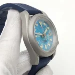 Men's Blue Mosaic Dial Automatic Watch - Image 7