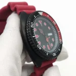 Automatic Diver Watch - Red & Black Bezel - Image 8