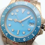 Luxury Blue Dial Automatic Watch - Image 3