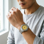 Golden Hour Sport: Integrated Automatic Watch - Image 8