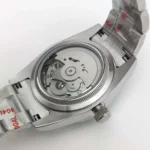 Men's Automatic Diver Watch with Mint Green Dial - Image 9