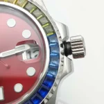 Men's Automatic Watch with Rainbow Bezel(2 Colors Available) - Image 7
