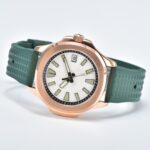 Bold Chronograph Watch with Rose Gold Accents(5 Colors available) - Image 6