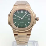 Men's Automatic Watch with Turquoise Dial - Rose Gold Case & Bracelet(Three Colors Available) - Image 16