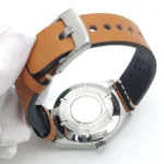 Men's Vintage-Inspired Pilot Watch with Brown Leather Strap - Image 8