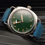 Men's Vintage-Inspired Cushion-Case Mechanical Watch with Leather Strap(Three Colors Available) - Image 5