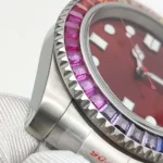 Men's Automatic Watch with Rainbow Bezel(2 Colors Available) - Image 8