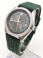Timeless Grey & Green Automatic Watch - Image 3