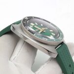 Green Sunburst Dial Vintage Automatic Watch - Image 6