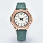 Bold Chronograph Watch with Rose Gold Accents(5 Colors available) - Image 3