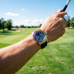 Rainbow Crystal Chronograph Watch - Image 2