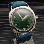 Men's Vintage-Inspired Cushion-Case Mechanical Watch with Leather Strap(Three Colors Available) - Image 6