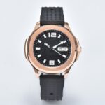 Bold Chronograph Watch with Rose Gold Accents(5 Colors available)