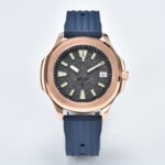 Bold Chronograph Watch with Rose Gold Accents(5 Colors available) - Image 9