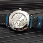 Men's Vintage-Inspired Cushion-Case Mechanical Watch with Leather Strap(Three Colors Available) - Image 7