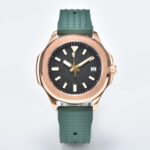 Bold Chronograph Watch with Rose Gold Accents(5 Colors available) - Image 10