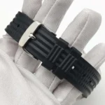 Men's Automatic Watch - Black Dial with Luminous Markers & Rubber Strap - Image 10