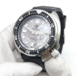 Men's Automatic Watch - Textured Dial & Unidirectional Bezel - Image 5