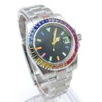Men's Rainbow Bezel Automatic Watch - Image 2