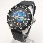 Starry Night Ghost Design Diver Watch - Image 3