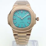 Men's Automatic Watch with Turquoise Dial - Rose Gold Case & Bracelet(Three Colors Available) - Image 17