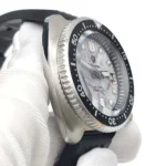 Men's Automatic Watch - Textured Dial & Unidirectional Bezel - Image 8