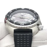 Men's Automatic Watch - Textured Dial & Unidirectional Bezel - Image 9