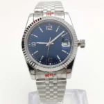 Classic Men's Automatic Watch- Stainless Steel Bracelet & Fluted Bezel(Three Colors Available) - Image 13