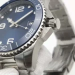 Men's Automatic Diver Watch with Green Dial & Stainless Steel Strap - Image 5