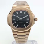 Men's Automatic Watch with Turquoise Dial - Rose Gold Case & Bracelet(Three Colors Available)