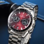Crimson Gradient Chronograph Watch - Image 5