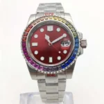 Men's Automatic Watch with Rainbow Bezel(2 Colors Available)