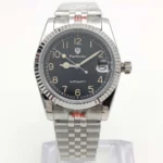 Men's Automatic Watch with Black Dial & Jubilee Bracelet