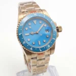 Luxury Blue Dial Automatic Watch - Image 5