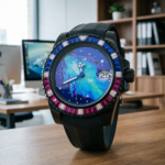 Men's Luxury Automatic Diver – "Cosmic Ocean" - Image 12