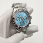 Men's Luxury Chronograph – "Ice Blue" Ceramic Bezel - Image 3