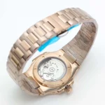 Men's Automatic Watch with Turquoise Dial - Rose Gold Case & Bracelet(Three Colors Available) - Image 10