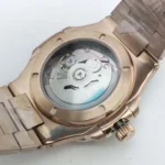 Men's Automatic Watch with Turquoise Dial - Rose Gold Case & Bracelet(Three Colors Available) - Image 9