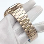 Men's Automatic Watch with Turquoise Dial - Rose Gold Case & Bracelet(Three Colors Available) - Image 11