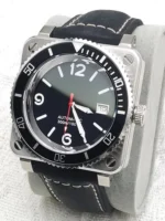 Men's Automatic Watch Leather Strap (5 Color Options) - Image 5
