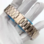 Men's Automatic Watch with Turquoise Dial - Rose Gold Case & Bracelet(Three Colors Available) - Image 13